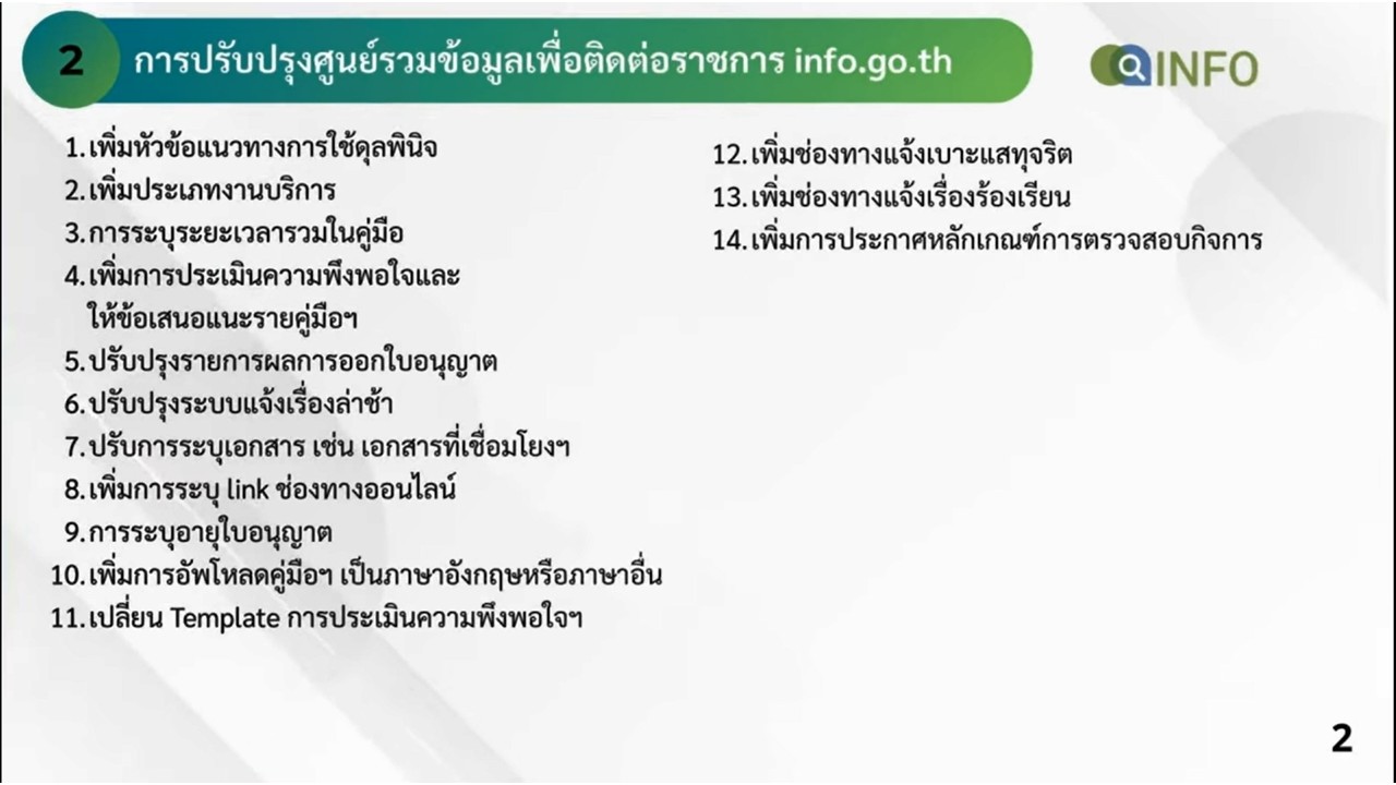 title - เข้าร่วมรับฟังในกิจกรรมคลินิกให้คำปรึกษา ในเรื่องเกี่ยวกับพระราชบัญญัติการอำนวยความสะดวกในการพิจารณาอนุญาตและการให้บริการแก่ประชาชน พ.ศ.&nbsp;2569 ครั้งที่&nbsp;5 ผ่านสื่ออิเล็กทรอนิกส์ (ผ่านระบบออนไลน์&nbsp;YouTube Live สำนักงาน ก.พ.ร.) 
